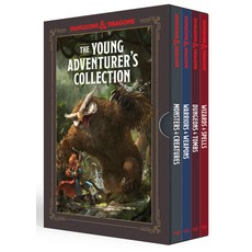 (英文圖書) The Young Adventurer's Collection [dungeons & Dragons 4-Book Boxed Set]: Monsters & Creatures Warri... 平裝版, Ten Speed Press, 英文