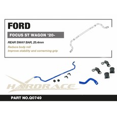 HARDRACE FORD FOCUS MK4 後防傾桿#Q0749，提升操控性與穩定性，減少車身側傾，增強抓地力