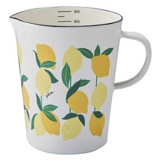 plune. 琺瑯量杯 繽紛檸檬款 L
