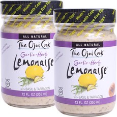 The Ojai Cook 大蒜香草檸檬美乃滋, 2瓶, 355ml