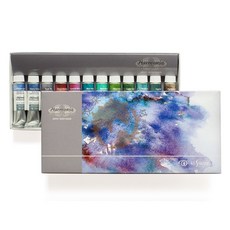 KUSAKABE 日下專家級沉澱色水彩 12色 (K08-HARMONIA-12C) 水彩套裝, 10ml