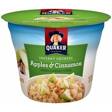 QUAKER 桂格 速溶燕麥蘋果和肉桂, 1個, 43克
