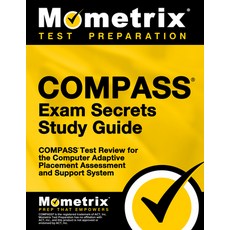 (英文圖書) Compass Exam Secrets Study Guide: Compass Test Review for the Computer Adaptive Placement Ass... 平裝版, Mometrix Media LLC, 英文