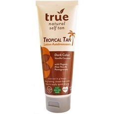 TRUE NATURAL 自曬黑乳液介質, 黑暗的, 1入, 118ml
