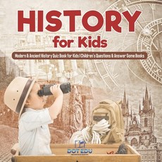 (英文圖書)History for Kids Modern & Ancient History Quiz Book for Kids Children's Question... 平裝版, Dot Edu, 英文
