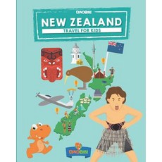 (英文圖書) New Zealand: Travel for kids: The fun way to discover New Zealand 平裝版, Independently Published, 英文