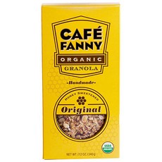 cafefanny 手工格蘭諾拉麥片 蜂蜜口味, 1盒, 340g