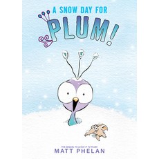 (英文圖書)A Snow Day for Plum! 精裝版, Greenwillow Books, 英文