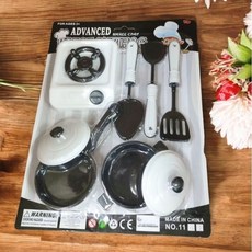 寶媽角落生活館 仿真廚房玩具組 家家酒遊戲 廚房用具配件, 卡裝廚房鍋具