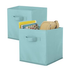 whitmor Collabsable Cube Storage Box 綠松石, 2件