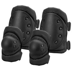 BARSKA Roded Gear手肘與膝蓋護具保護套 CX-400, 黑色
