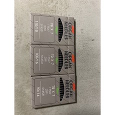 永昇縫紉工業車釘釦車針，適用多種工業縫紉機，高品質耐用，每盒10枚入, 14號