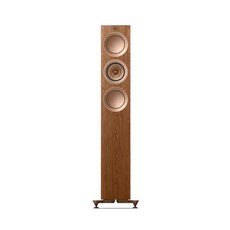 KEF R5 Meta 小型三音路落地式揚聲器 HiFi 揚聲器 一對 公司貨, 核桃木