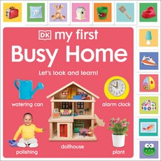 (英文圖書)My First Busy Home: Let's Look and Learn! Board Books, DK Publishing (Dorling Kind..., 英文, 硬頁書