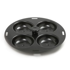 Norpro 4孔不沾煎鍋, 1個