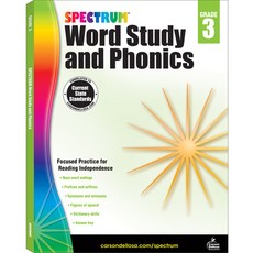(英文圖書) Spectrum Word Study and Phonics Grade 3 平裝版, 英文