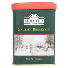 AHMAD TEA 英式早餐茶茶葉, 100g, 1罐, 1罐