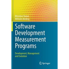 (英文圖書) Software Development Measurement Programs: Development Management and Evolution 平裝版, Springer, 英文