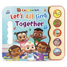 (英文圖書) Cocomelon Let's All Sing Together Board Books, Cottage Door Press, 英文, 硬頁書