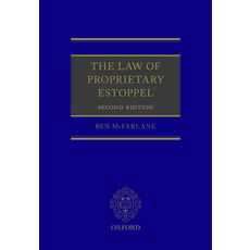 (英文圖書) The Law of Proprietary Estoppel 精裝版, Oxford University Press, 英文