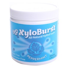 Focus NUTRITION 肉桂味木糖醇口香糖 100入, 150克, 100件, 薄荷