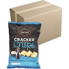 JACOBS CRACKER海鹽香醋味餅乾, 5個, 150g