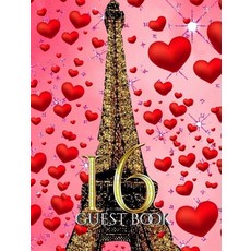 16 party paris themed blank gueat book 精裝版, Blurb, 英文