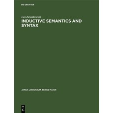 (英文圖書) Inductive Semantics and Syntax 精裝版, Walter de Gruyter, 英文