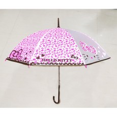 Hello Kitty 兒童雨傘 遮陽遮雨兩用直立傘