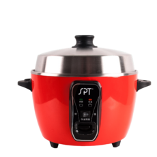 尚朋堂 養生不鏽鋼電鍋 SSC-11LDCR, 紅色