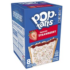 Kellogg's 家樂氏 Pop Tarts夾心餅乾 草莓口味 8包入, 1盒, 384g