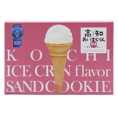 MadeinTosa 高知冰淇淋風味夾心餅乾 12包入, 1個, 114g