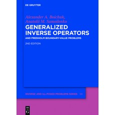 (英文圖書) Generalized Inverse Operators: And Fredholm Boundary-Value Problems 精裝版, de Gruyter, 英文
