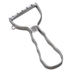 KAI 貝印 SELECT100 T型削皮器, 1個, 銀