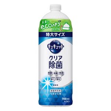 Kao 花王 Cucute 珂珂透 超濃縮洗碗精補充瓶 葡萄柚香, 700ml, 1個