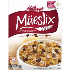 Kellogg's 家樂氏 Mueslix 穀物全穀物蛋白, 1個, 459克