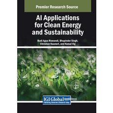 (英文圖書) AI Applications for Clean Energy and Sustainability 平裝版, IGI Global, 英文