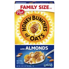 用杏仁貼上一束蜂蜜燕麥, 1個, 652g