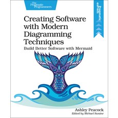 (英文圖書) Creating Software with Modern Diagramming Techniques: Build Better Software with Mermaid 平裝版, Pragmatic Bookshelf, 英文