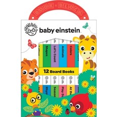 (英文圖書)Baby Einstein: 12 Board Books Board Books, Pi Kids, 英文, 硬頁書