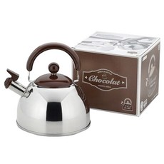 YOSHIKAWA 吉川 巧克力色笛音壺, 1個, 棕色, 2.5L