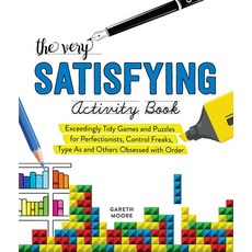 The Very Satisfying Activity Book: Exceedingly Tidy Games and Puzzles for Perfectionists Control Fr... 平裝版, Castle Point Books, 英語