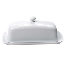 Bia Cordon Bleu 附把手奶油保鮮盒, 白色, 1個