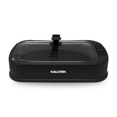 KALORIK 凱瑞克 室內無煙電烤盤 黑色, 單一商品