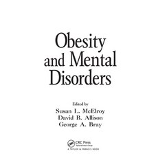 (英文圖書) Obesity and Mental Disorders 平裝版, CRC Press, 英文