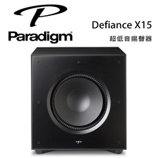 Paradigm Defiance X15 超低音喇叭/只，家庭影院重低音，震撼音效，提升居家影音體驗