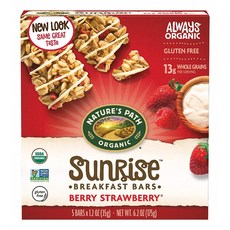 NATURE'S PATH 格蘭諾拉麥片棒 漿果草莓口味, 5入, 35g