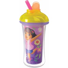 munchkin Dora印花保溫吸管杯 266ml, 1個, 混色