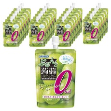 ORIHIRO 零卡蒟蒻果凍飲 麝香葡萄口味, 24個