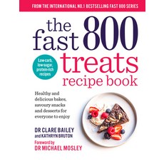 (英文圖書) The Fast 800 Treats Recipe Book: Healthy and Delicious Bakes Savoury Snacks and Desserts for... 平裝版, Short Books, 英文